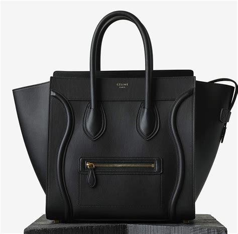 celine mini luggage tote replica|Celine mini luggage tote size.